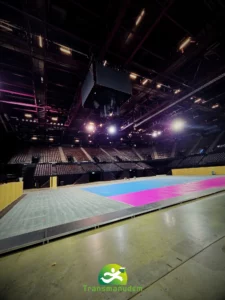 Prestataire en logistique evenementielle montpellier, Transmanudem accompagne l Open Occitanie pour la coordination et le respect du timing evenementiel.