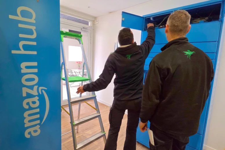 Déploiement de lockers Amazon, Mondial Relay et PickUp en Hérault et Gard