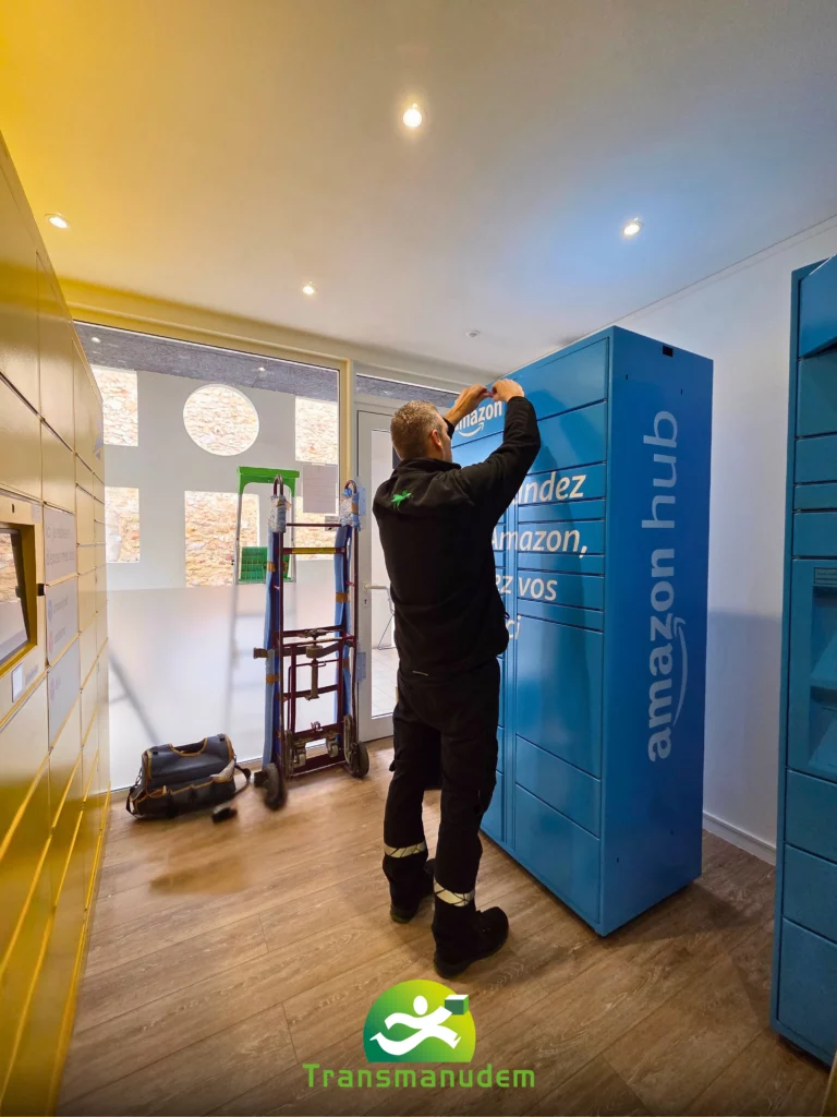 Mise en service technique d’un locker Amazon en Hérault (34)